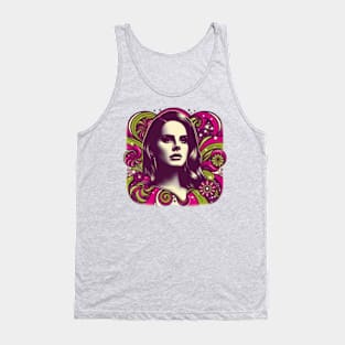 Lana Del Rey -  Psychedelic Glamour Tank Top